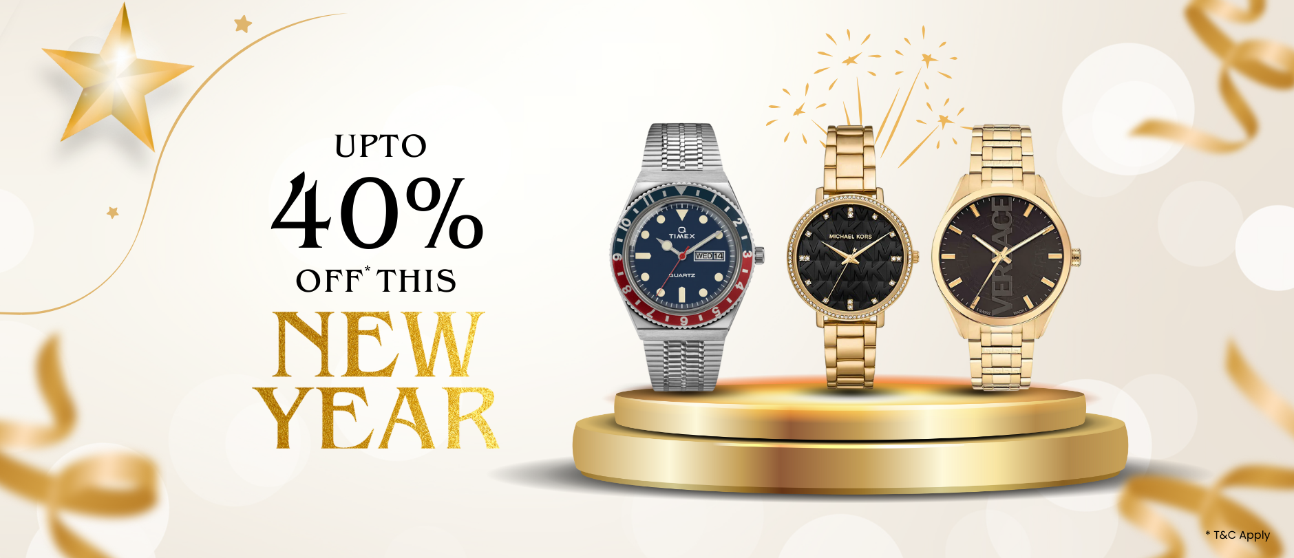 New Year Sale Upto 40% Off