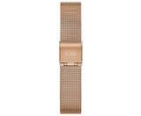 GUESS Ladies Rose Gold Tone Analog Watch GW0842L3