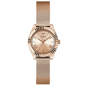 GUESS Ladies Rose Gold Tone Analog Watch - GW0842L3 - KRISHNA WATCH COMPANY