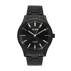 ALBA Metallic Black Strap Watch ARX005X1 - KRISHNA WATCH COMPANY