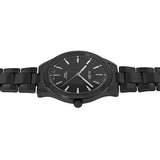 ALBA Metallic Black Strap Watch ARX005X1