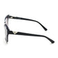 Scott Sunglasses Gradient Grey Lens Fashion Sunglass Crystal Grey Frame SC 2522 C3