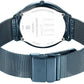 Titan Edge Watch with Blue Dial in Anthracite Case NS1843QM01