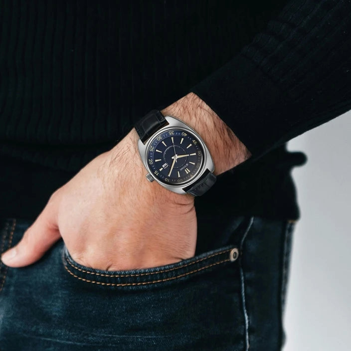 Titan Tonneau Watch for Men 90211sl01