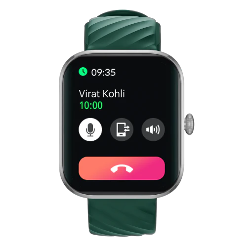 Noise Newly Launched ColorFit Spark with Massive 2" HD Display, Bluetooth Calling, 150+ Watch Faces, 100+ Sports Modes, 7 Days Battery Life Smart Watch for Men and Women - ( Green )