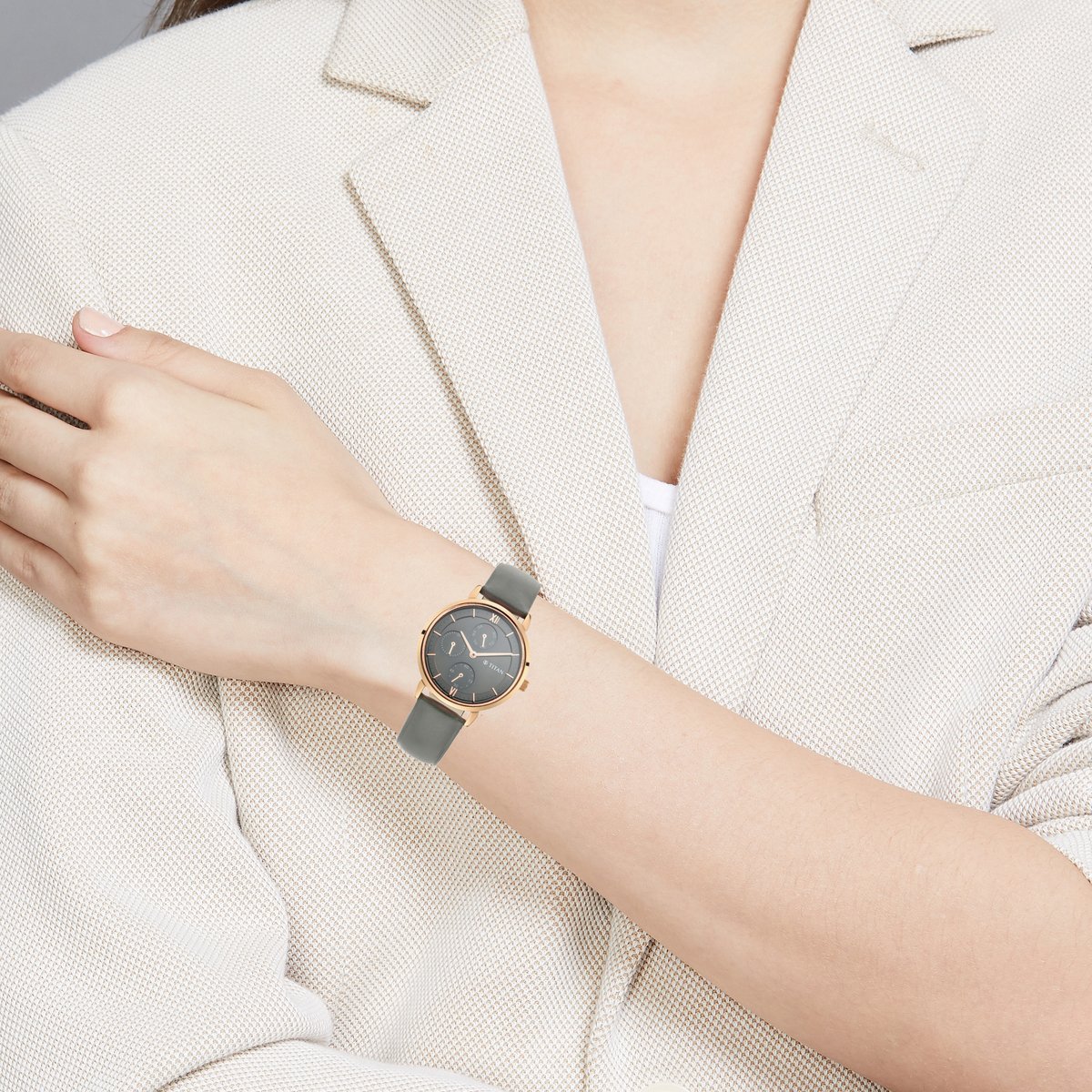 Titan Women's Regal: Roman Numeral Watch 2652wl02