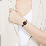 Fastrack Mixmatched Quartz Analog Brown Dial With Brown Metal Strap Watch For Couple 33056296qm02p - KRISHNA WATCH COMPANY