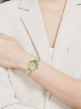 Fastrack Stunners Quartz Analog Green Dial Green Watch For Girls - 6296WL02 - KRISHNA WATCH COMPANY