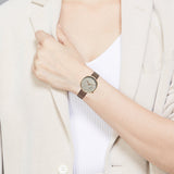 Fastrack Groove Quartz Analog with Date Girls Leather Watch 6314wl01