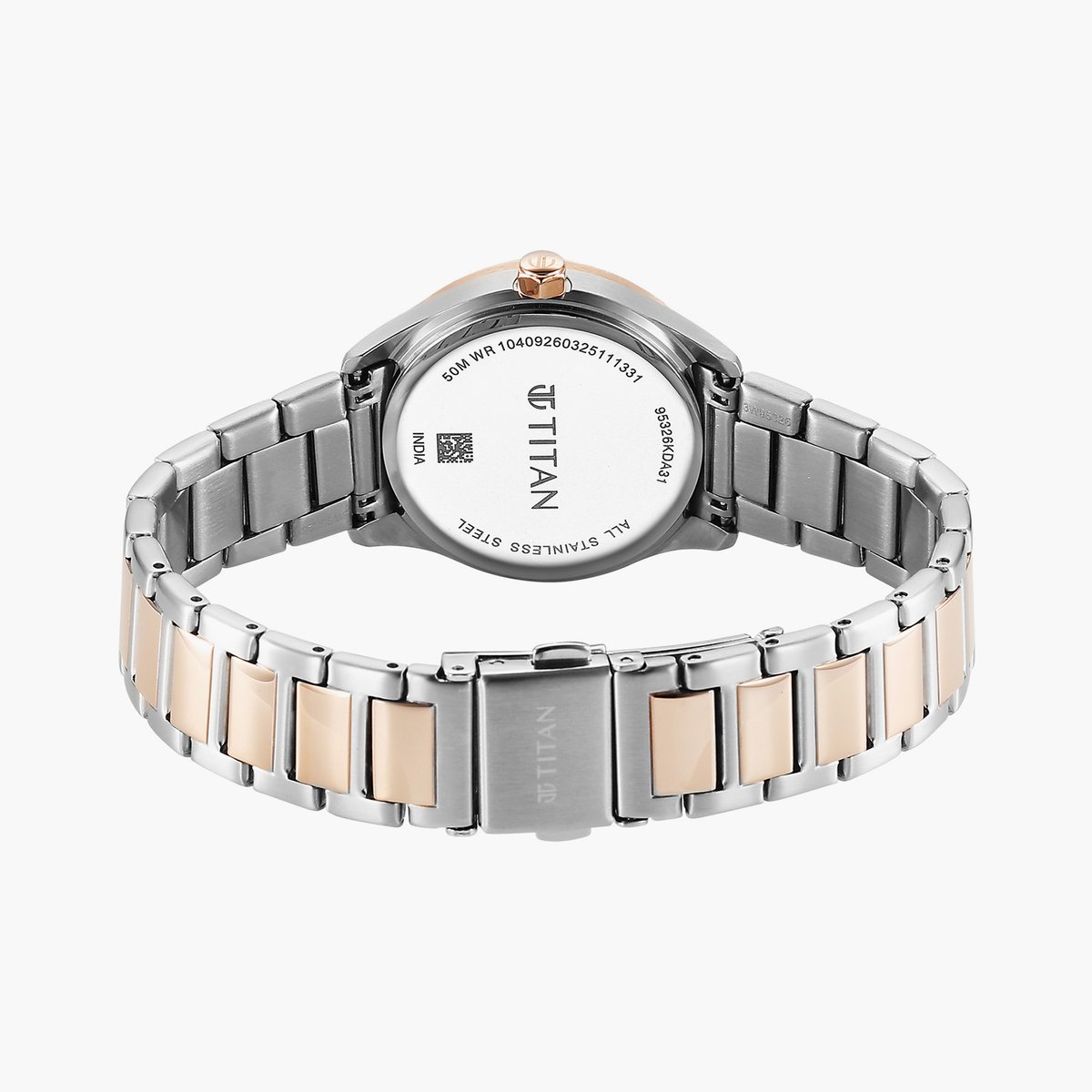 Titan Glamour Watch For Women - 95326KM01 - KRISHNA WATCH COMPANY