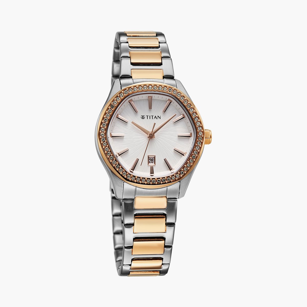 Titan Glamour Watch For Women - 95326KM01 - KRISHNA WATCH COMPANY