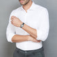 Titan Edge Murals Analog White Dial Watch For Men 1843qm04