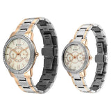 Titan Royal Bandhan Quartz Analog with Day and Date Watch For Couple 100022778km02