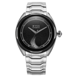 Titan Stellar Automatic For Men - 10011km02 - KRISHNA WATCH COMPANY