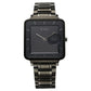 Titan Edge Quad Quartz Analog Blue Dial With Grey Stainless Steel Strap Watch For Men 10017qm01