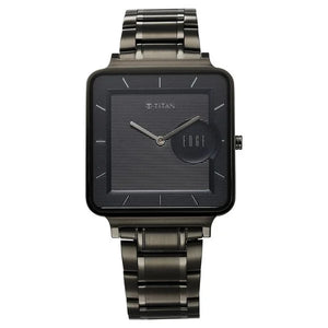 Titan Edge Quad Quartz Analog Watch For Men - 10017QM01 - KRISHNA WATCH COMPANY