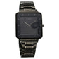 Titan Edge Quad Quartz Analog Blue Dial With Grey Stainless Steel Strap Watch For Men 10017qm01