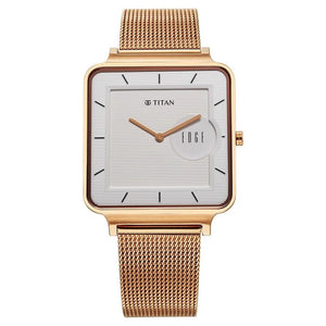 Titan Edge Quad Quartz Analog Watch For Men - 10017WM01 - KRISHNA WATCH COMPANY