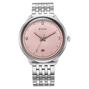 Titan Timeless Treasures Quartz Analog Watch For Men - 10023SM01 - KRISHNA WATCH COMPANY