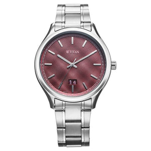 Titan Palette Of Time Quartz Analog Watch For Men - 10033SM02 - KRISHNA WATCH COMPANY