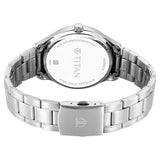 Titan Palette Of Time Quartz Analog with Date Green Dial Stainless Steel Strap Watch For Men 10033sm03 - KRISHNA WATCH COMPANY