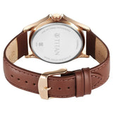 Titan Karishma Quartz Analog Watch For Men - 10038WL01 - KRISHNA WATCH COMPANY
