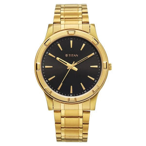 Titan Karishma Quartz Analog Watch For Men - 10058YM01 - KRISHNA WATCH COMPANY