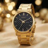 Titan Karishma Regal Classic Day-Date Men's Dress Watch 10059ym01