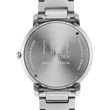 Titan Edge Meister Quartz Analog with Date Brown Dial Black Titanium Strap Watch For Men 10065tm01