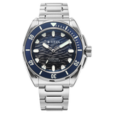 Titan Zero Hour Diver's 300m Automatic Analog Watch - 10069KM01