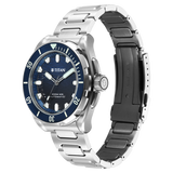Titan Zero Hour Diver's 300m Automatic Analog Watch - 10069KM01