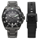Titan Zero Hour Diver's 300m Automatic Analog Watch For Men 10069km03