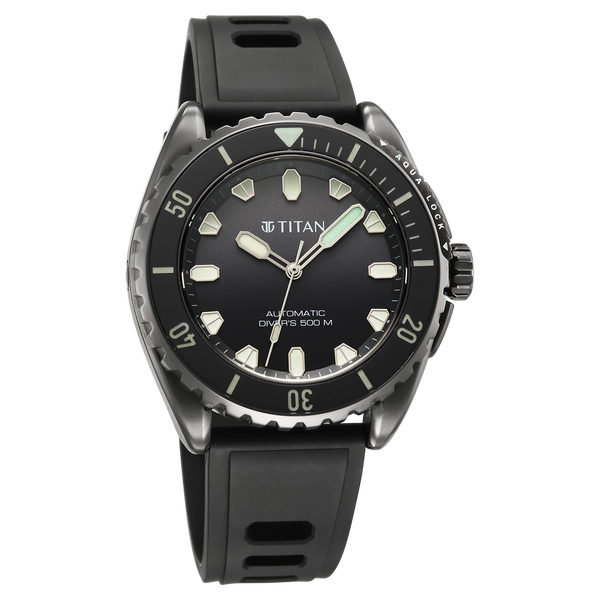 Titan india’s first 500m professional diver’s watch For Men - 10071QM01