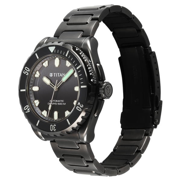 Titan india’s first 500m professional diver’s watch For Men - 10071QM01
