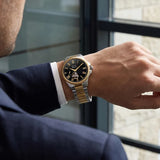 Titan Automatic Atrium Offset Seconds Open Heart Automatic 10076bm03