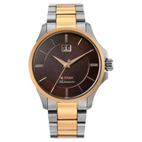 Titan Automatic Midnite Big Date Automatic 10076km03