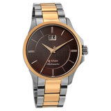 Titan Automatic Midnite Big Date Automatic 10076km03