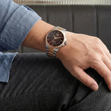 Titan Automatic Midnite Big Date Automatic 10076km03