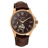Titan Automatic Atrium Offset Seconds Open Heart Automatic 10076wl01