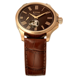 Titan Automatic Atrium Offset Seconds Open Heart Automatic 10076wl01