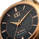 Titan Automatic Midnite Big Date Automatic 10076wm02