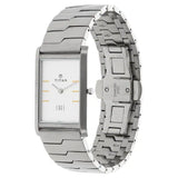 TITAN Edge Black Dial Silver Stainless Steel Strap Watch 1043SL14(L498) / NS1043SM14 - KRISHNA WATCH COMPANY