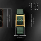 Titan Edge Monture Quartz Analog Watch For Men 1043yl11 - KRISHNA WATCH COMPANY