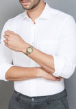 Titan Classique Slim Wear Quartz Analog Refined Formal Dress Watch For Men 90257qm03