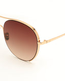 French Connection Gradient Round Women's Sunglasses - FC 7447 C3 - KRISHNA WATCH COMPANY