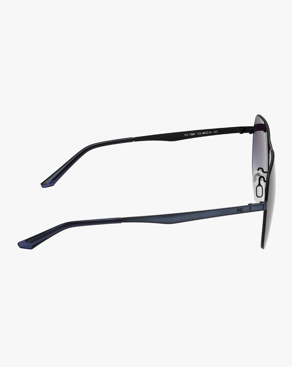 FCUK FC 7584 C3 S UV-Protected Aviator Sunglasses
