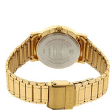 Sonata Quartz Analog with Day and Date Champagne Dial Stainless Steel Strap Watch for Men  1141ym10