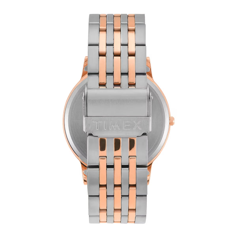 Timex Men Black Round Dial Analog Watch - TWTG12003