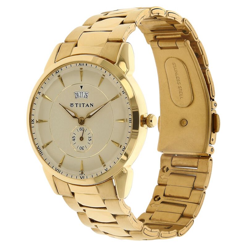 Titan Quartz Analog - 1521YM02 - KRISHNA WATCH COMPANY