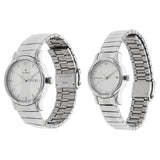 Titan Quartz Analog with Day Watch for Couple 15802490sm03 - KRISHNA WATCH COMPANY